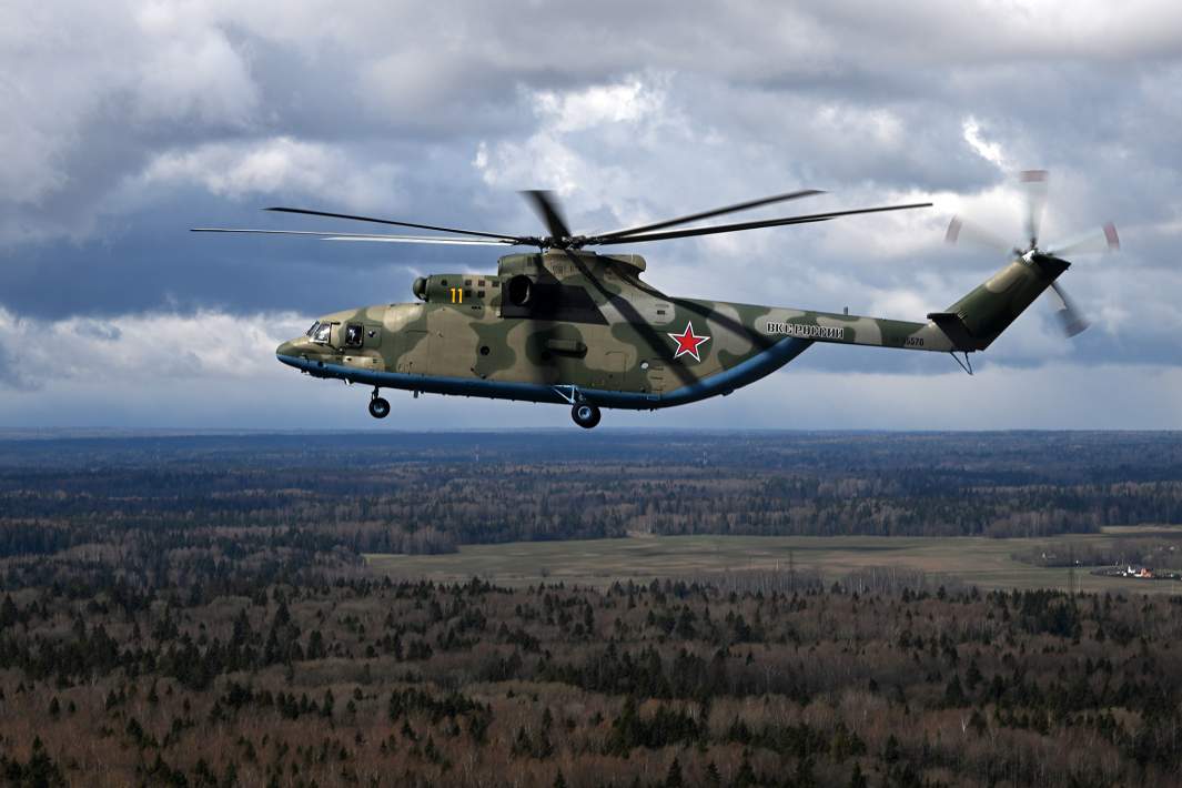Тяжелый многоцелевой транспортный вертолет Ми-26