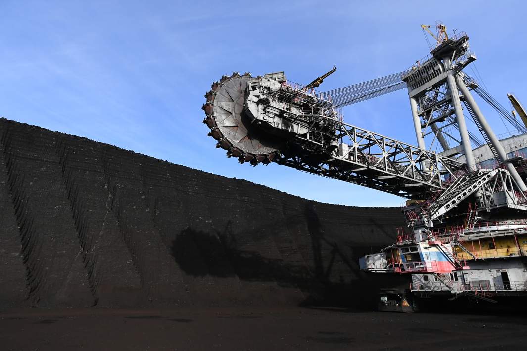 Добыча угля