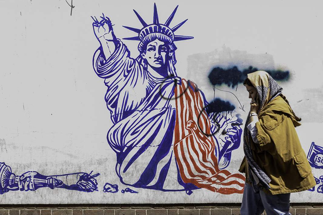 Граффити в Тегеране