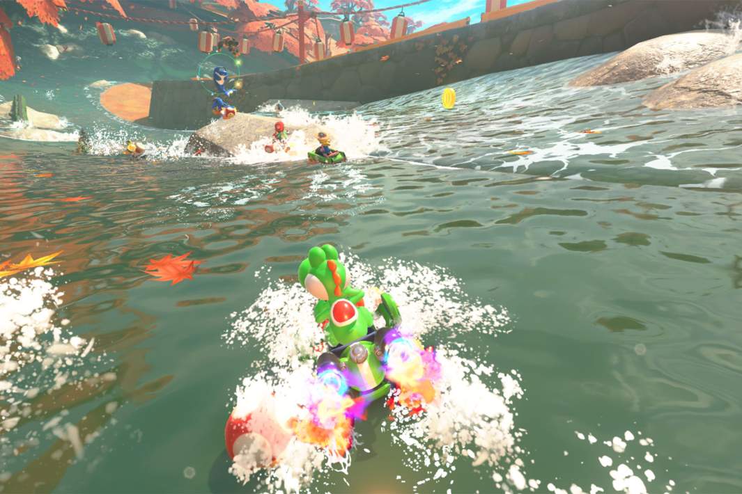 Скриншот из игры Mario Kart World