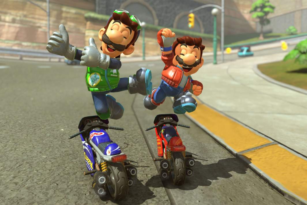 Скриншот из игры Mario Kart World