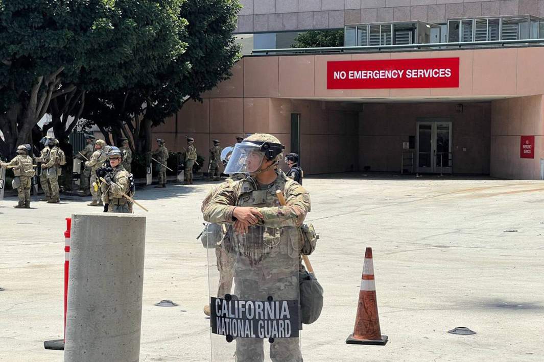 Протесты в США