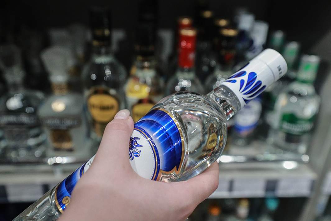 Продажа алкоголя в гипермаркете