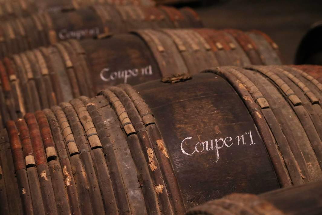 Бочки с коньяком