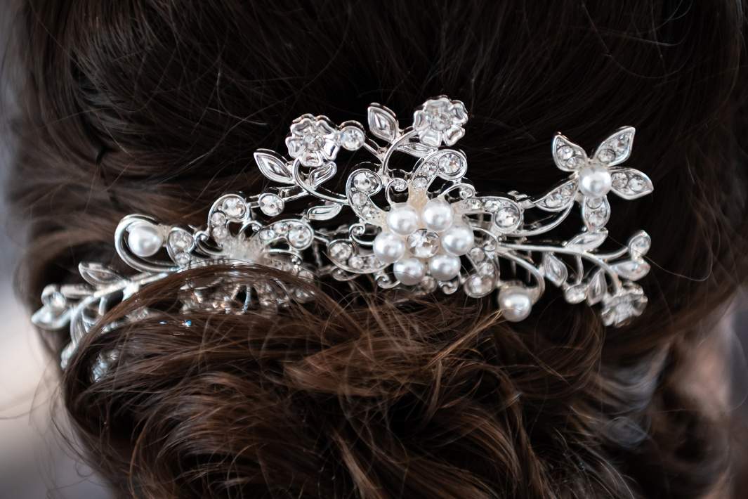 свадебный аксессуар для волос