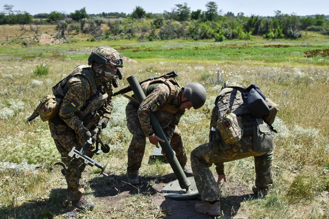 украинские военные