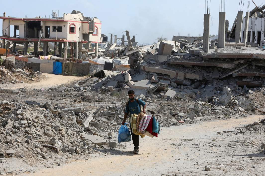 Житель Газы