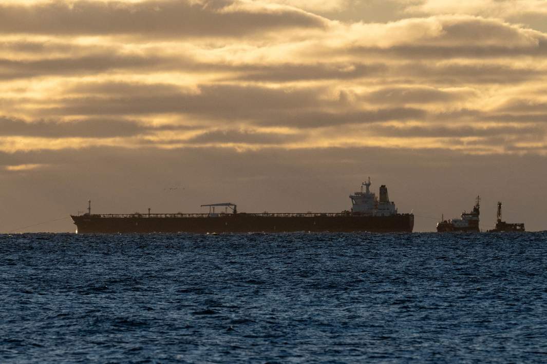 Танкер в Балтийском море