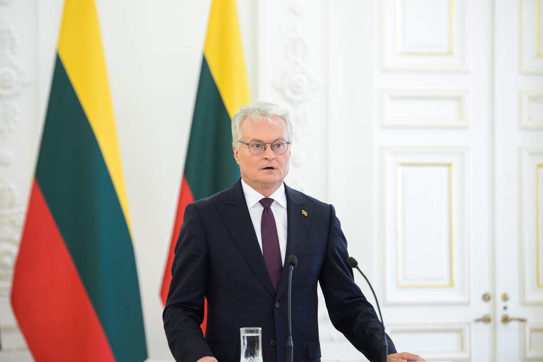 Президент Литвы Гитанас Науседа