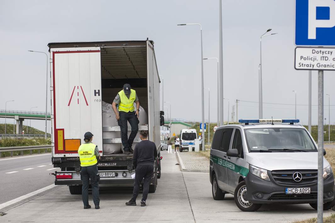 Граница Польши и Германии 