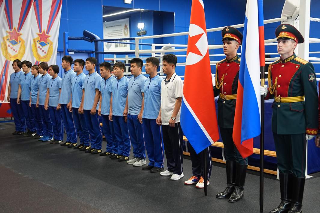 Армейский бокс Россия-КНДР