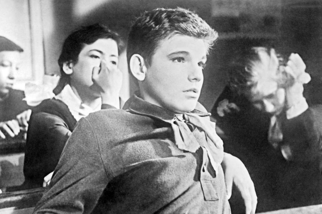 Кадр из кинофильма «Друг мой, Колька». 1961 год. В роли Кольки Снегирева — Александр Кобозев