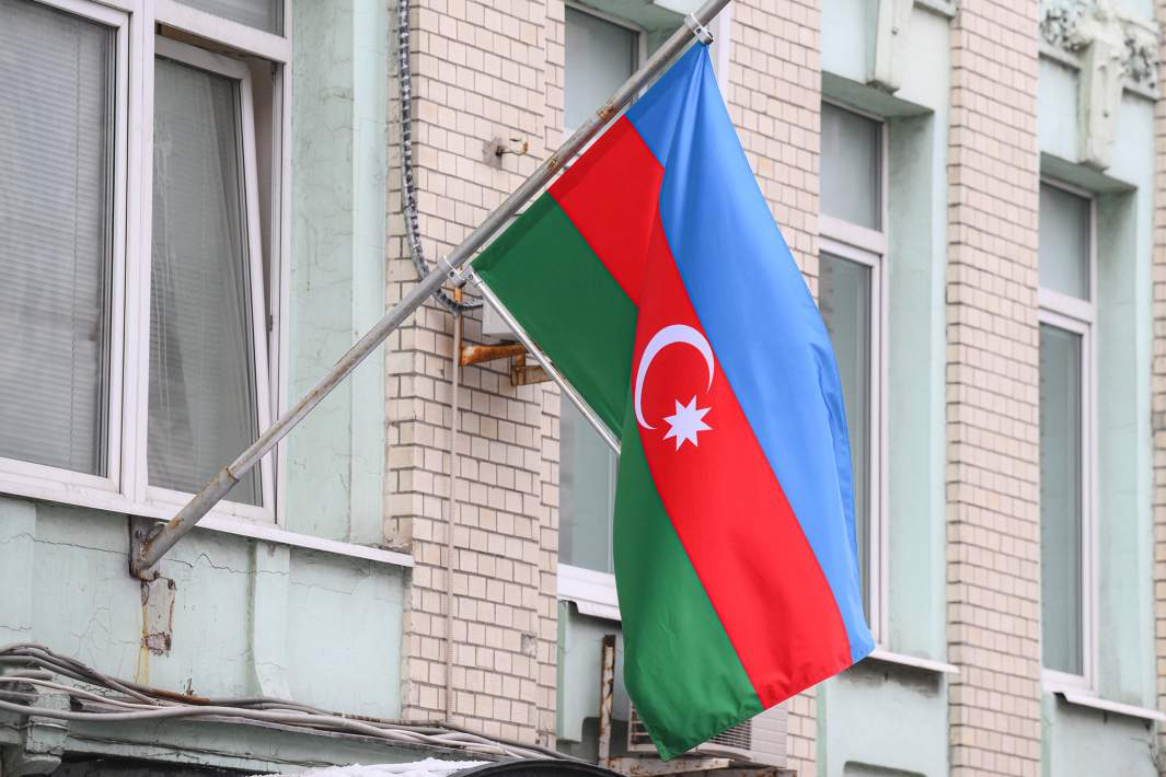 Флаг Азербайджана 