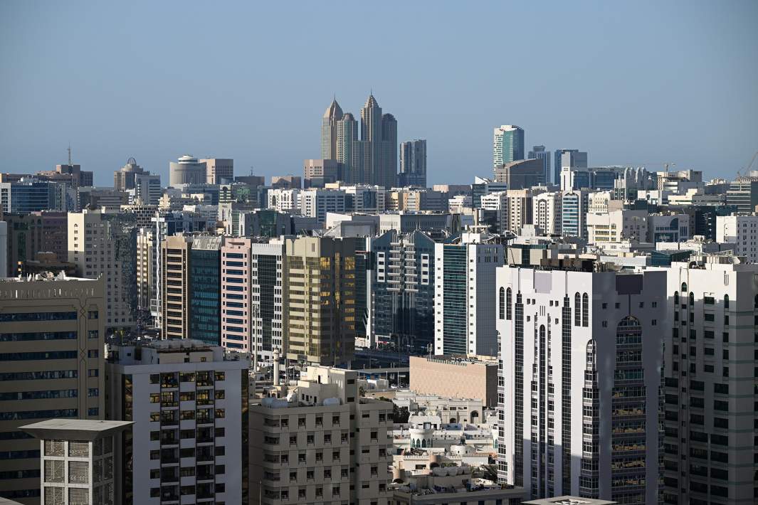 Вид на Абу-Даби