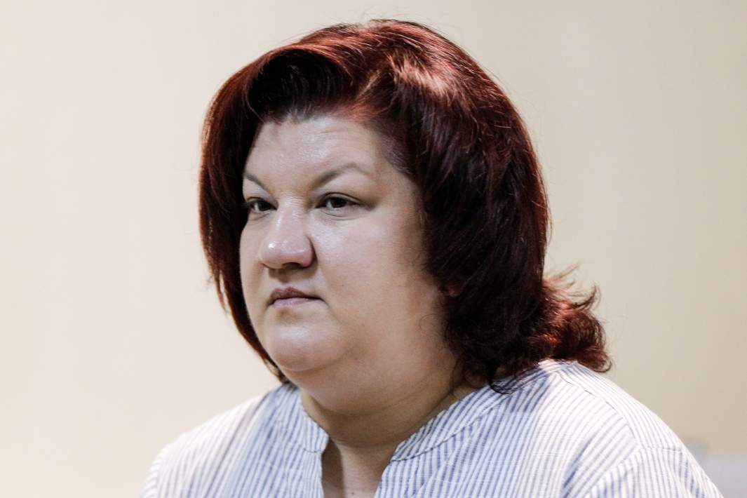 Активистка блока «Победа» Светлана Попан