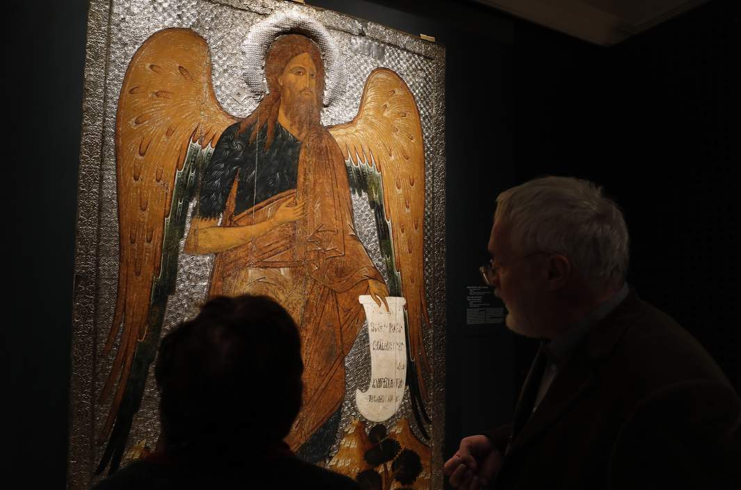 Икона Иоанна Предтечи, датируемая второй половиной XVI века