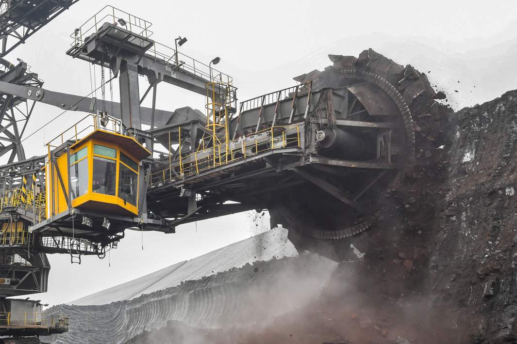 Добыча угля