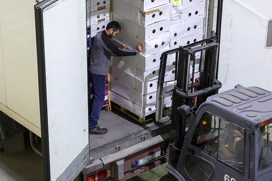 Разгрузка товара 