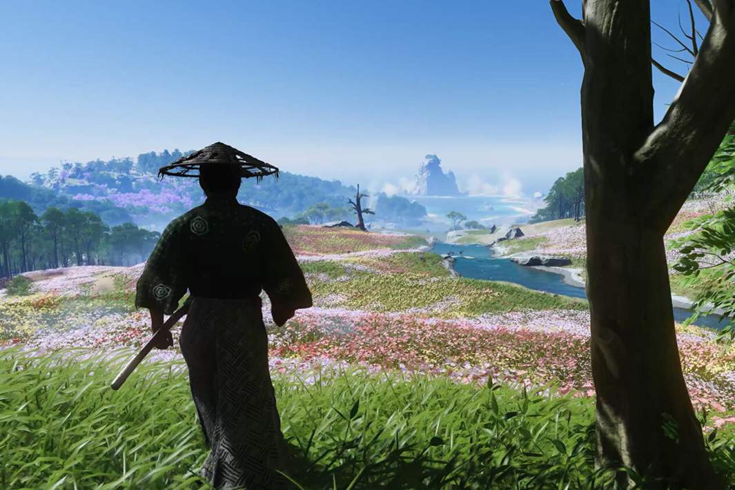 Скриншот из игры Ghost of Tsushima