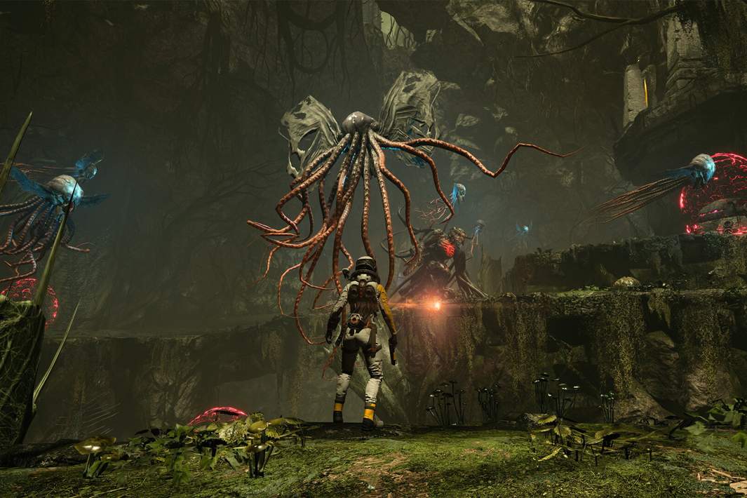 Скриншот из игры Returnal