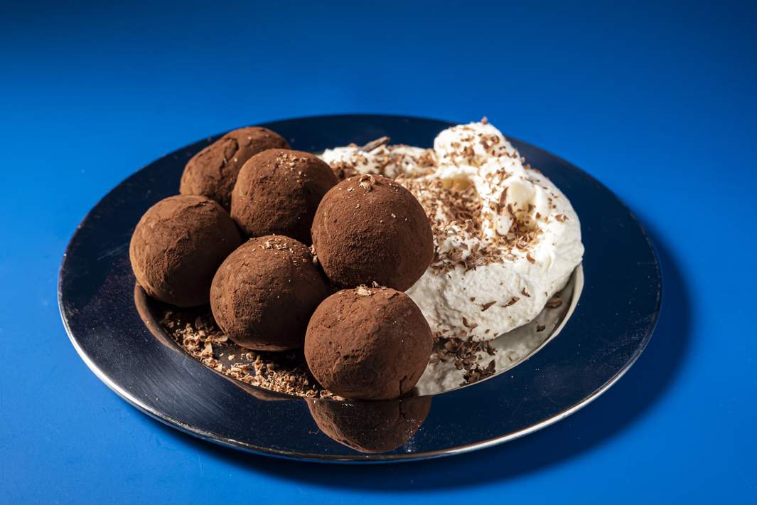 Тирамису в форме шариков