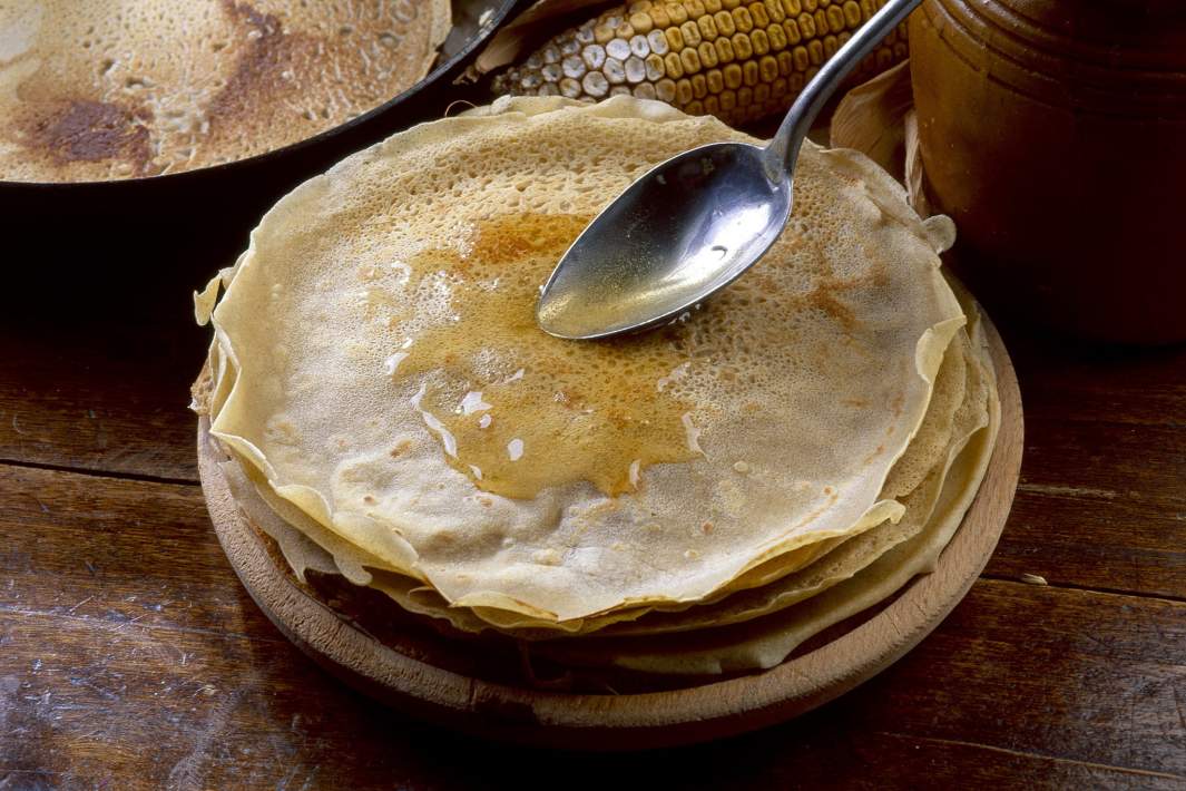 Блины с медом 