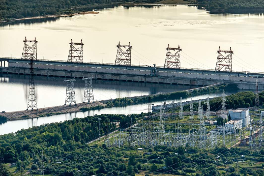 Волга дамба