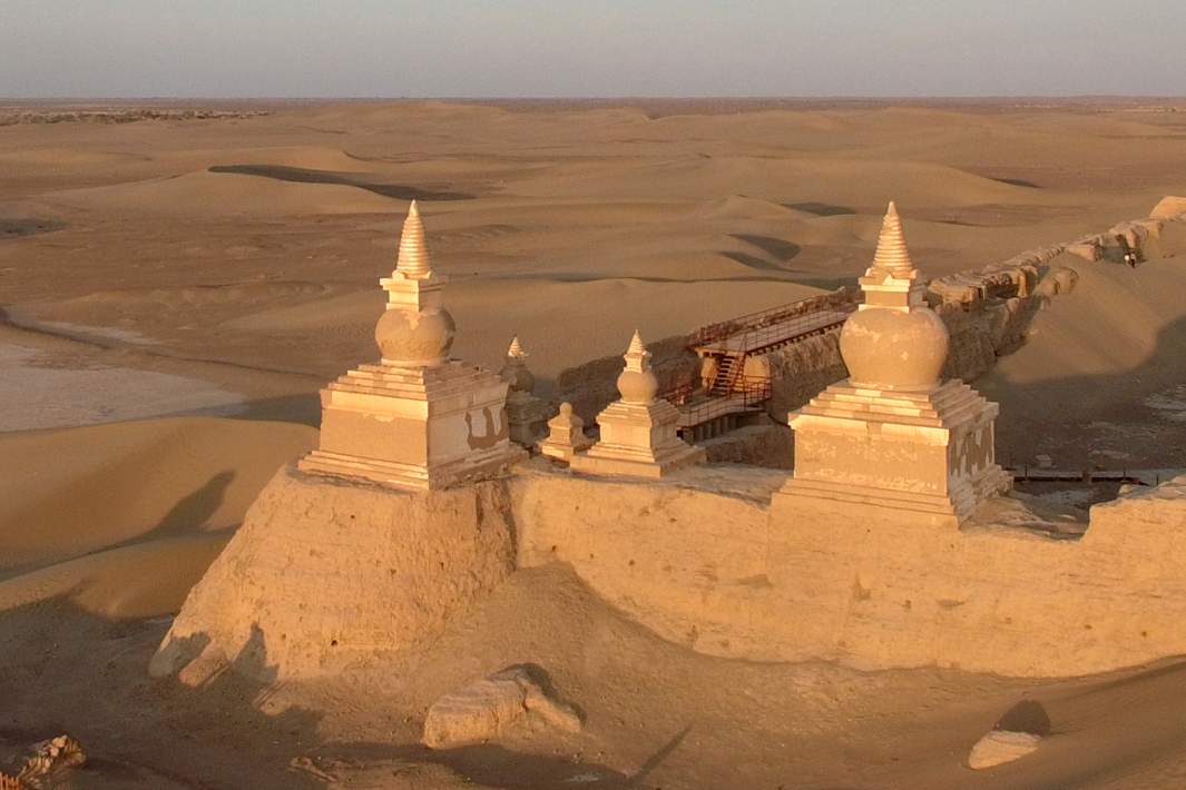 Руины Хара-Хото на фото 2016 года