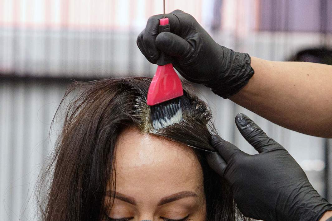 Окрашивание волос 