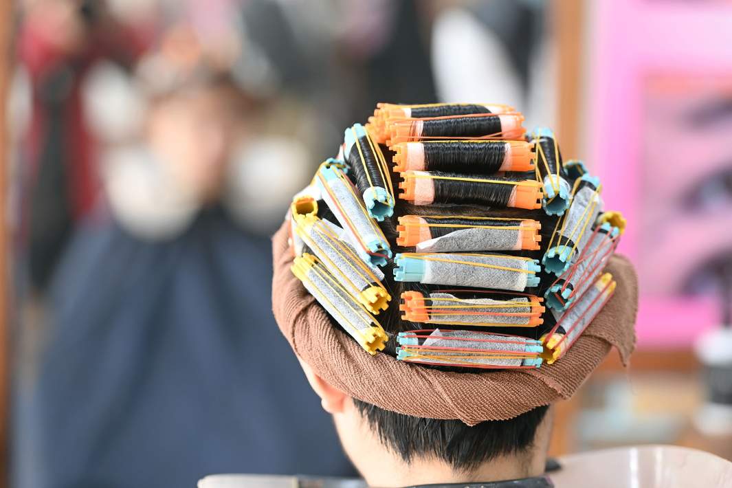 Химическая завивка волос 