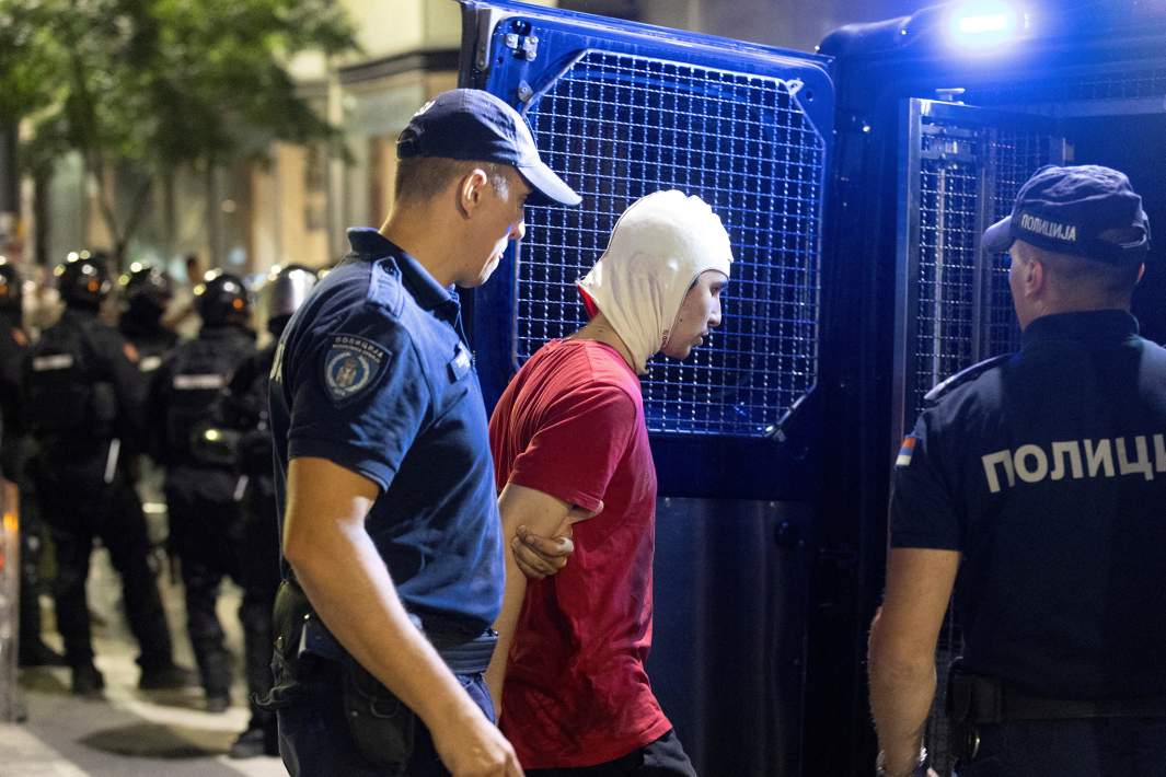 Полиция Сербии