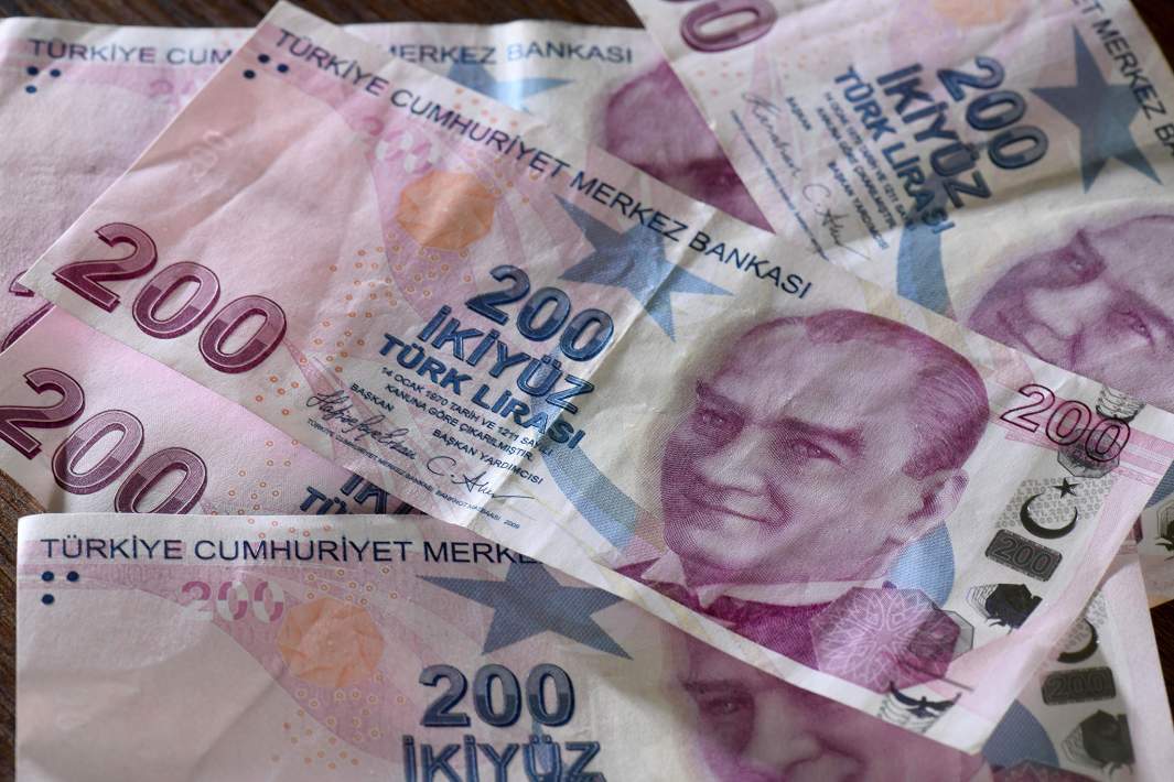 турецкие лиры