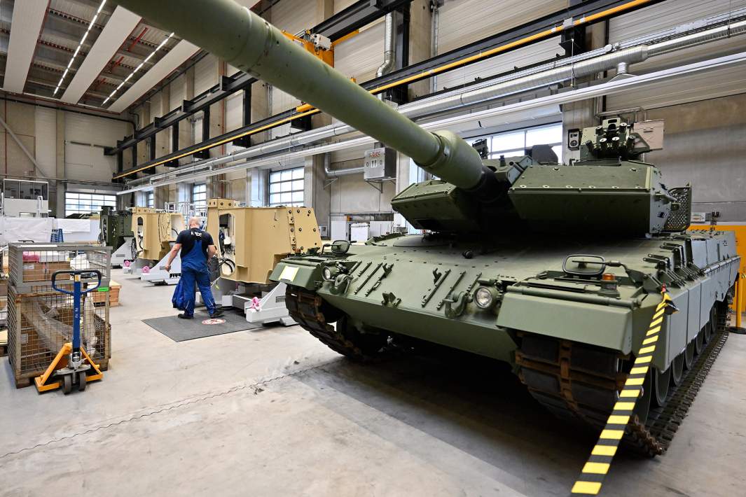 Сборка танка Leopаrd 2