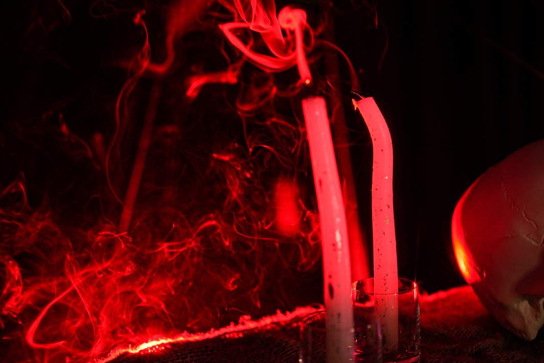 Дым от свечей 