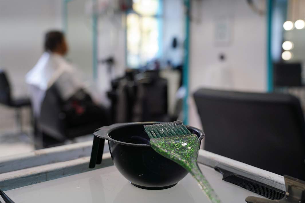 Покраска волос