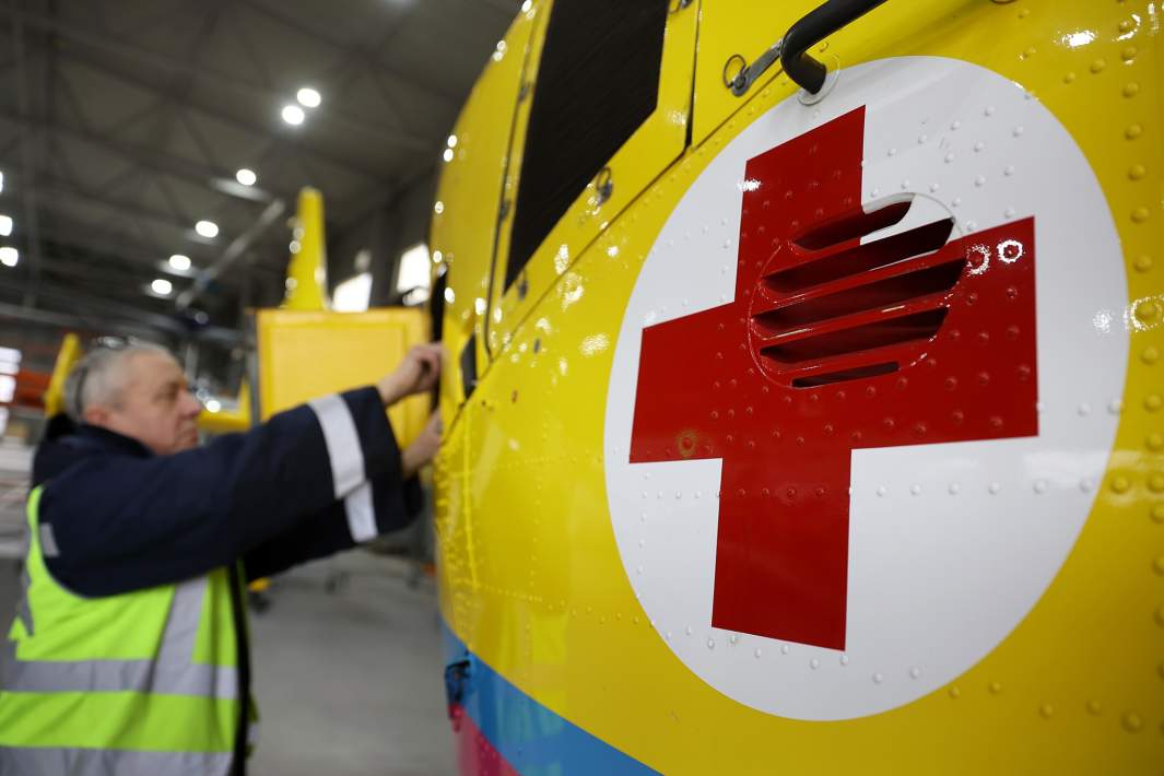 Вертолет санавиации 