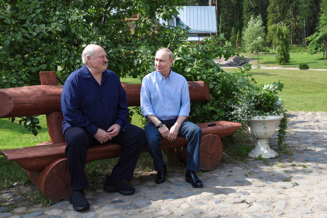 1 августа 2025. Президент РФ Владимир Путин и президент Белоруссии Александр Лукашенко