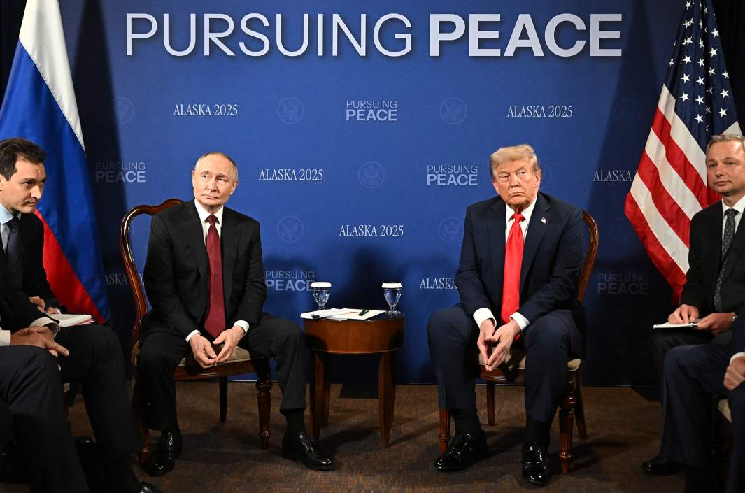 Президент РФ Владимир Путин и президент США Дональд Трамп