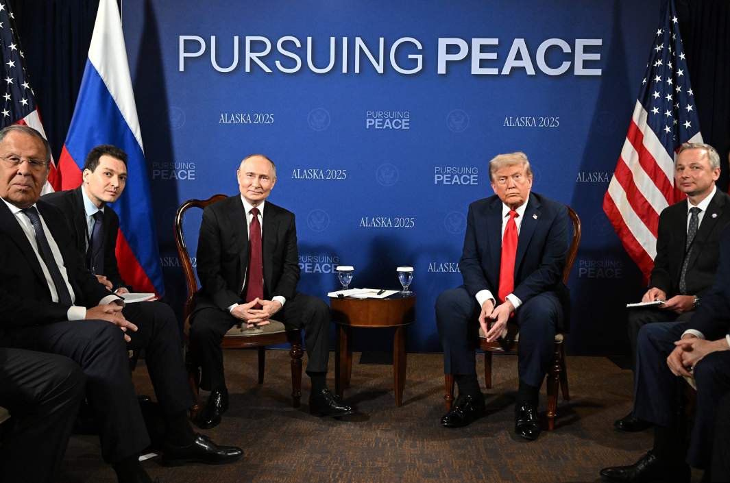 Президент РФ Владимир Путин и президент США Дональд Трамп