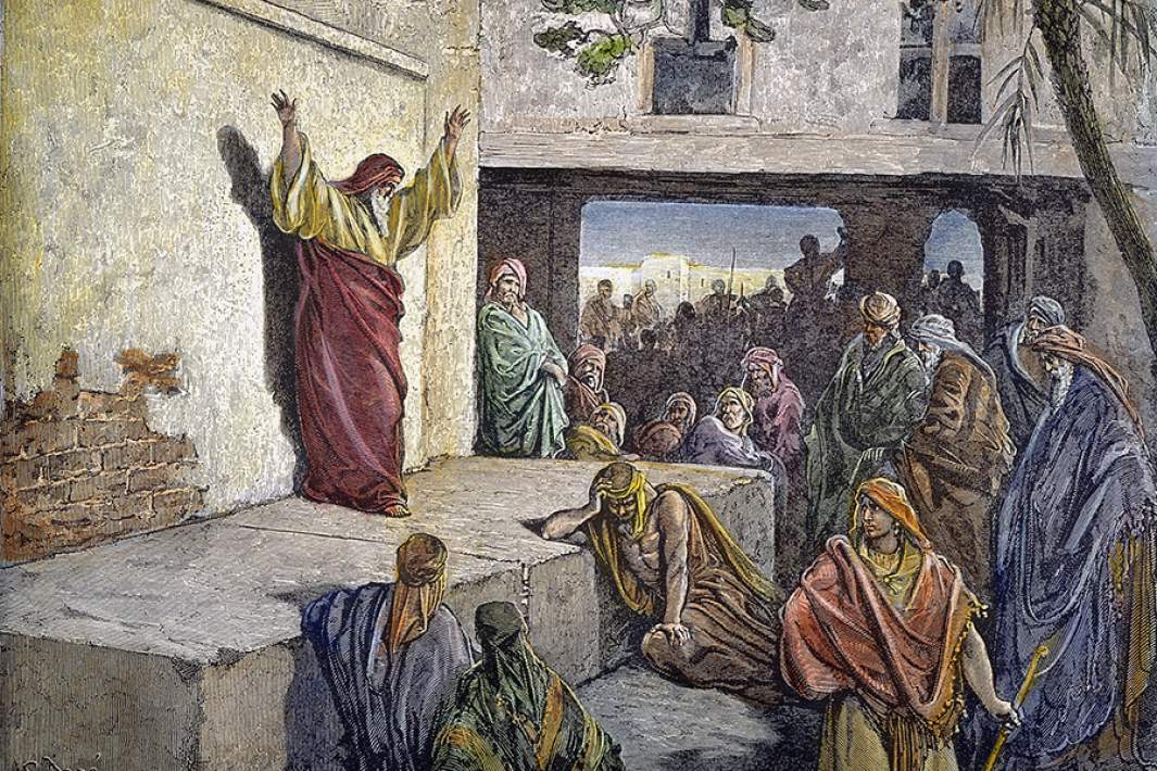 Михей призывает израильтян к покаянию