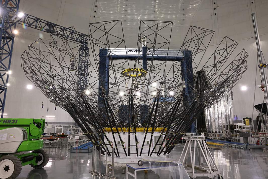 Каркас главного зеркала космической обсерватории «Миллиметрон» («Спектр-М»)