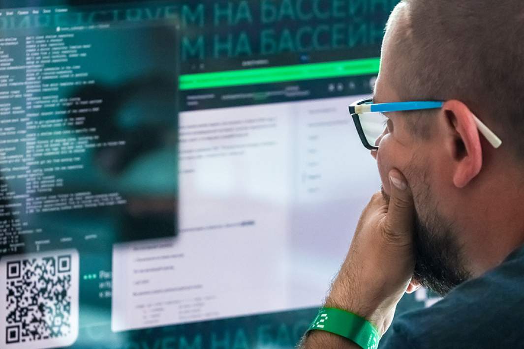 IT-специалист за работой