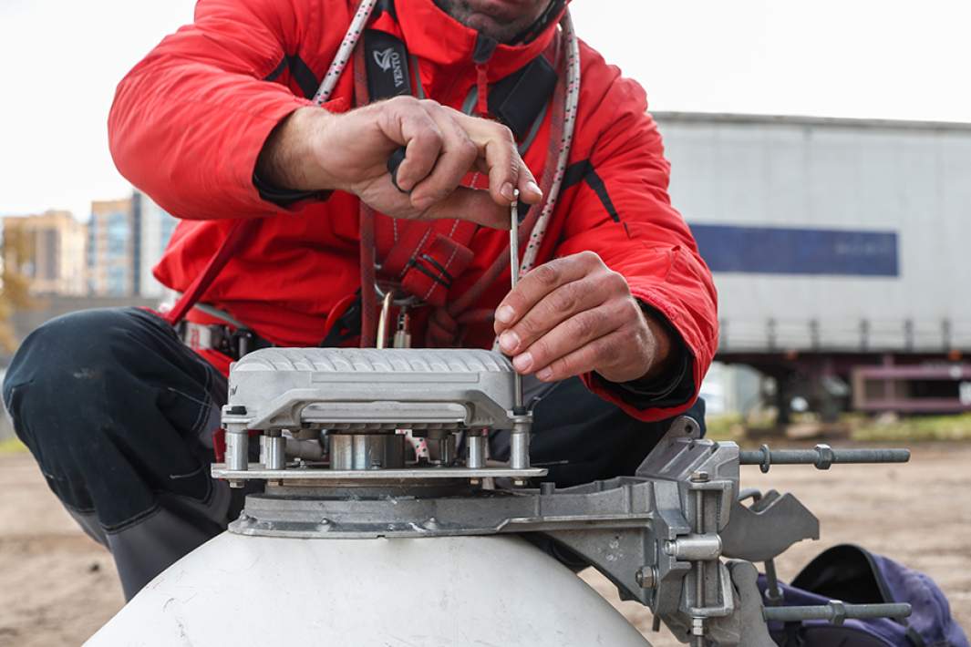 Установка оборудования сотовой связи 