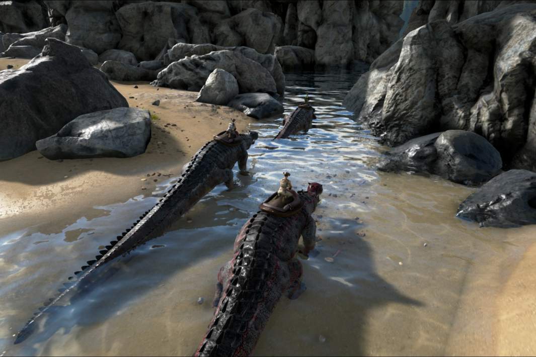 Кадр из игры Ark: Survival Evolved