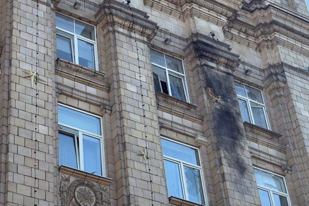 Последствие атаки БПЛА