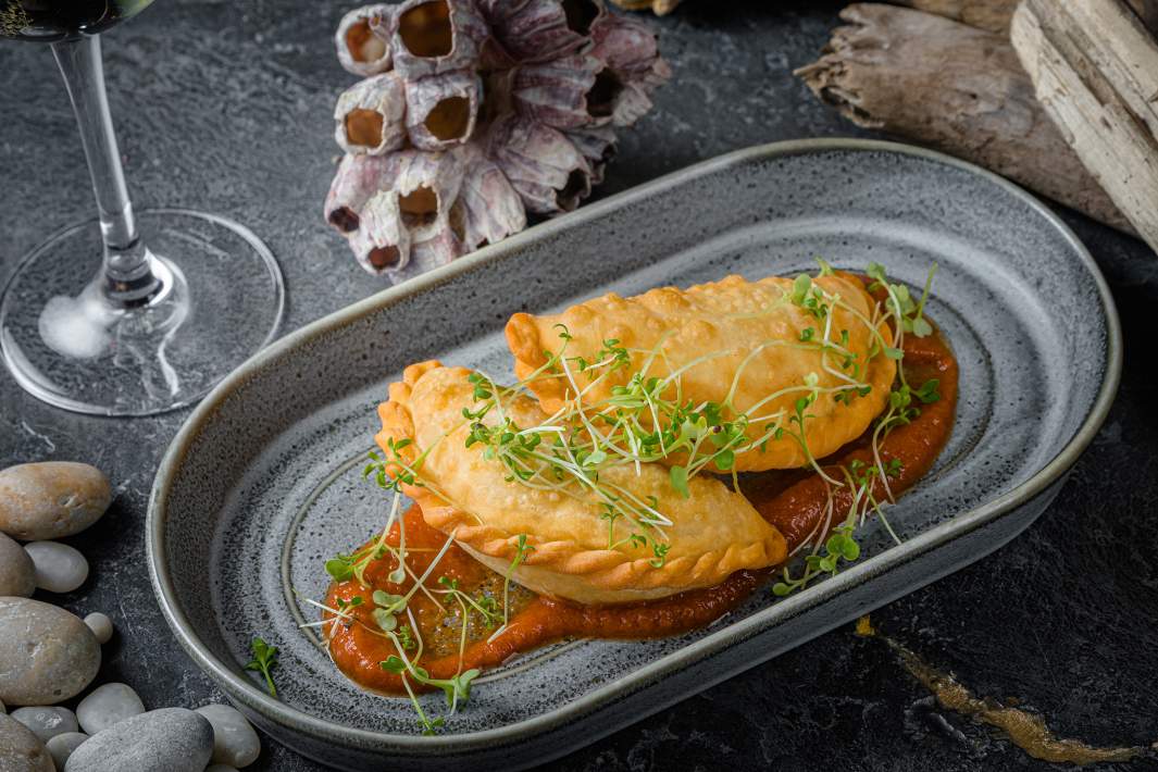 Чебуреки с крабом