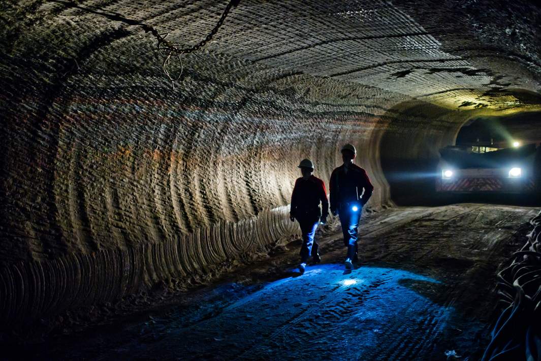 Добыча калия 