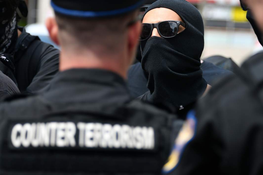 США протест