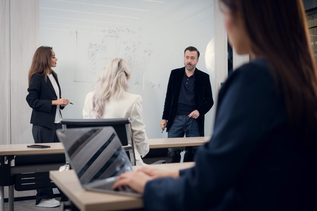 работа за ноутбуком