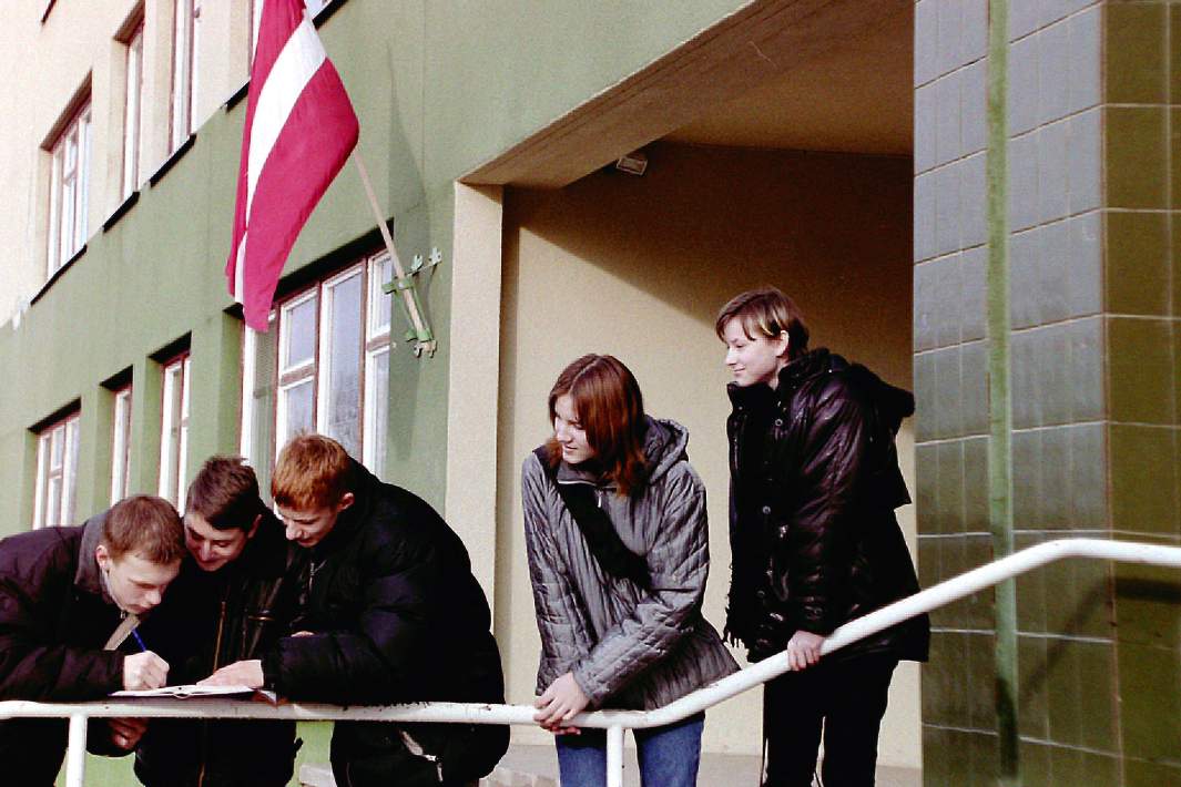 Школа в Латвии